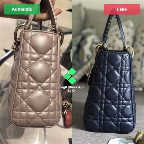 dior bobby bag fake vs real|how to spot a dior bag.